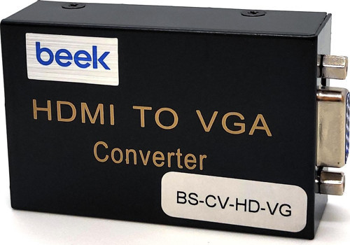 HDMI Sinyalini <-> VGA Görüntü ve Ses Sinyaline Çevirici, 1 x HDMI 1.3 giriş (UXGA ve 10