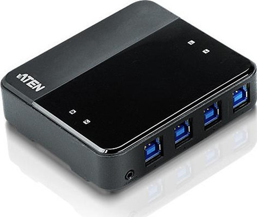 USB Arayüzüne Sahip Cihazları Paylaştıran Switch, USB 3.0 , 4 PC, 4 USB Cihaz (4-port USB 3.0 Periph