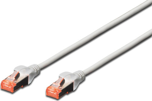 CAT 6 SFTP/PIMF (Pairs In Metal Foil) Patch Kablosu, 10 metre, LSZH, AWG 26, Gri Renk