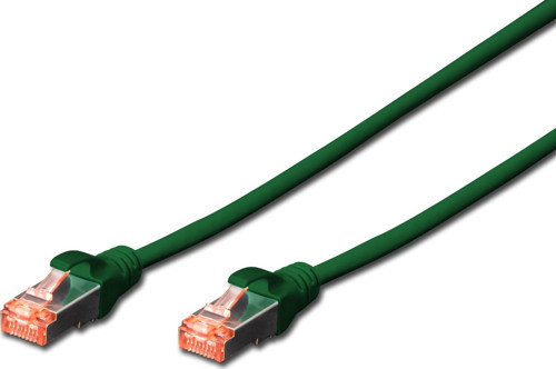 CAT 6 SFTP/PIMF (Pairs In Metal Foil) Patch Kablosu, 5 metre, LSZH, AWG 26, Yeşil Renk
