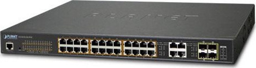 Yönetilebilir Gigabit PoE Switch (Gigabit PoE Managed Switch)<br>24 x 10/100/1000Base-T IEEE 8