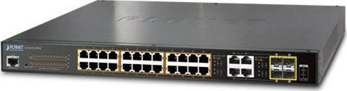 Yönetilebilir Gigabit PoE Switch (Managed Gigabit PoE Switch)<br>24-Port 10/100/1000Base-T IEE