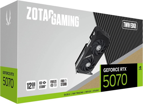 RTX 5070 Gaming Twin Edge ZT-B50700E-10P 192 Bit GDDR7 12 GB Ekran Kartı