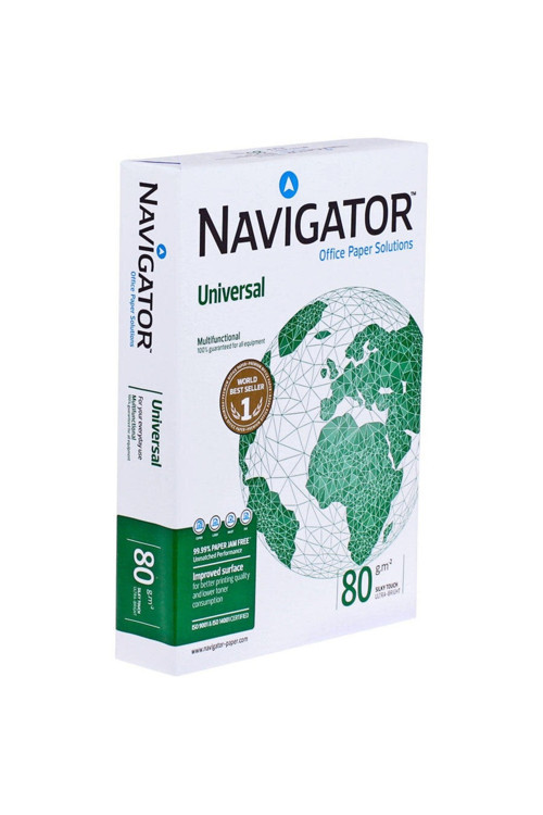 Eser Matbaa Dosya Delikli A4 Navigator Marka Fotokopi Kağıdı 80 Gr. 1000 Adet 2