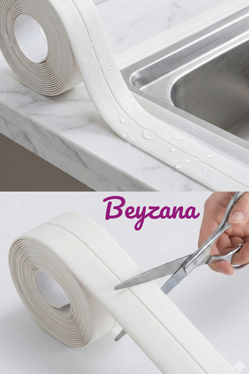 Su Sızdırmaz Geçirmez Bant Lavabo Küvet Kenar Bandı Küvet Duş