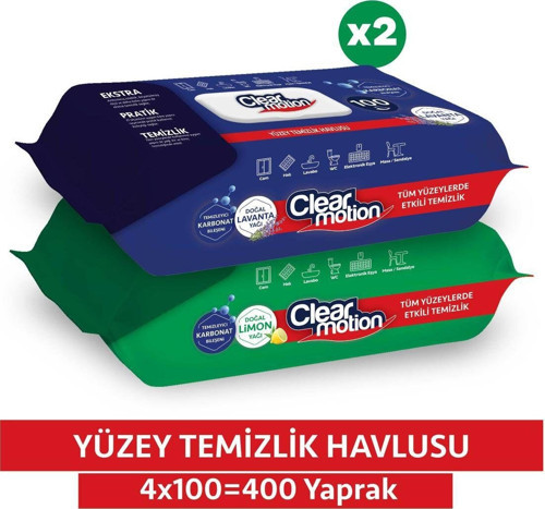 Yüzey Temizlik Havlusu (4x100) 400 Yaprak