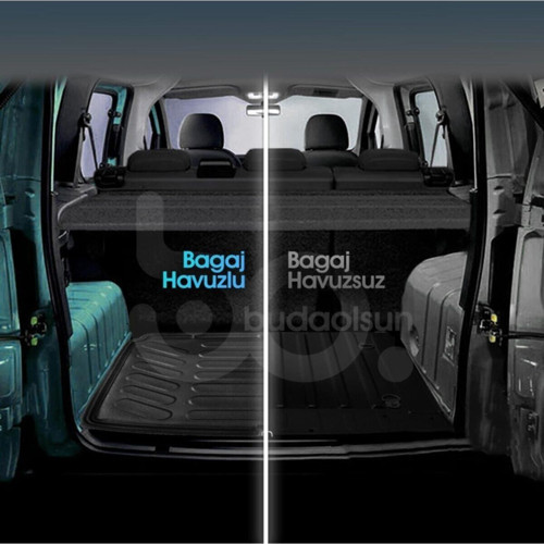 Ford Connect 2015-2020 Özel Kesim Bagaj Havuzu