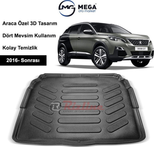 Peugeot 3008 2016-2018 Arası Bagaj Havuzu
