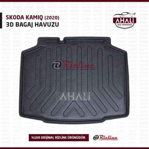 Skoda Kamiq Uyumlu 3d Bagaj Havuzu+araç Koku