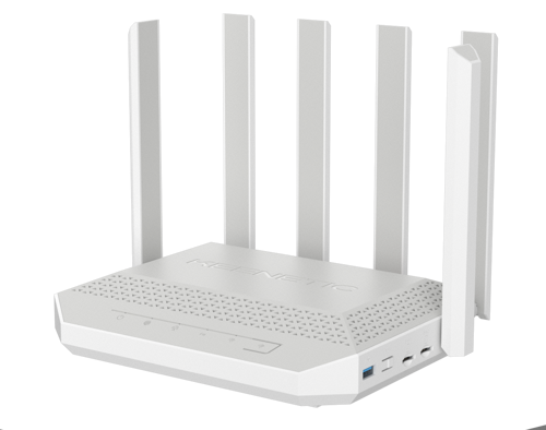 Hero 5G AX3000 Wi-Fi Mesh Ebeveyn Kontrol Fiber VPN Router 5G Modem Cat.12 1x2.5G 4x1G 2xSIM USB3.0 USB2 KN-4110