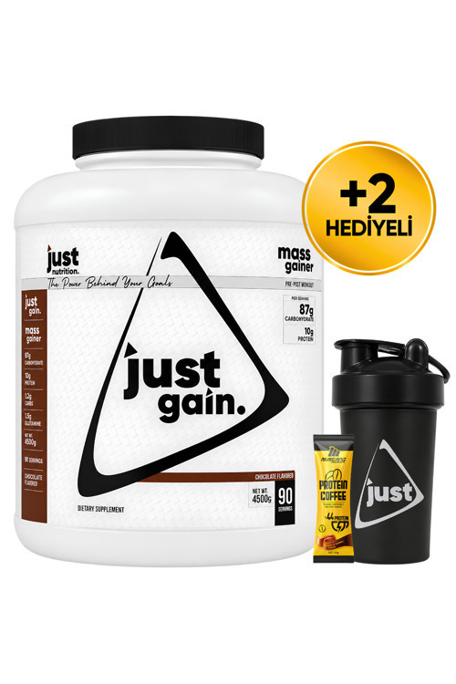 Mass Gainer Karbonhidrat Tozu 4500 Gr 90 Servis Çikolata + Shaker + Protein Kahve Hediyeli