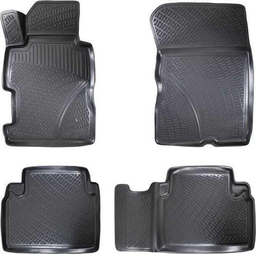 Honda Civic Sedan 2006 -2012 3d Havuzlu Paspas Siyah