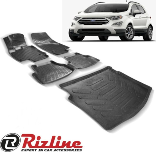 Ford Ecosport 3d Havuzlu Paspas + Bagaj Havuzu