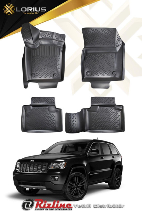 Jeep Grand Cheroke Wk2 2011 Sonrası 3d Havuzlu Paspas