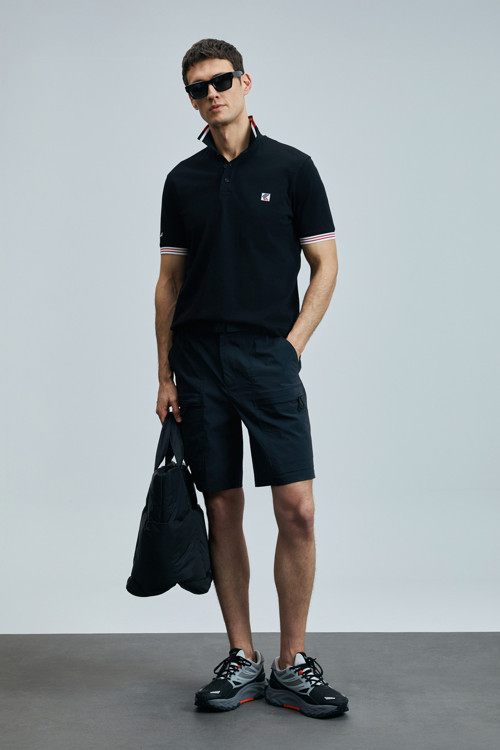 Eros Smart Erkek Polo Tişört Siyah