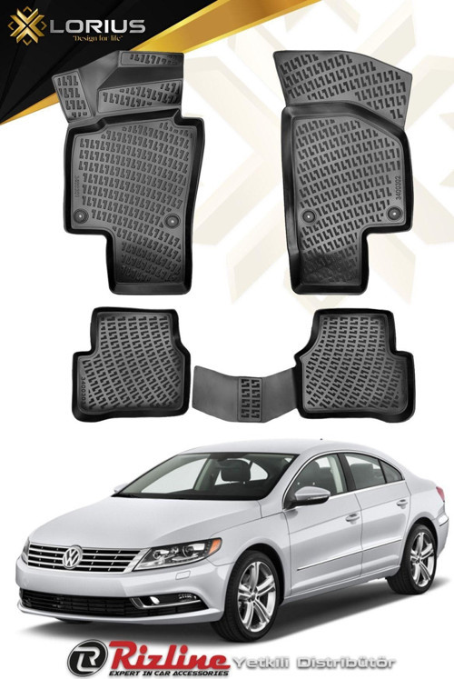 Volkswagen Passat Cc 2012 Sonrası 3d Havuzlu Paspas