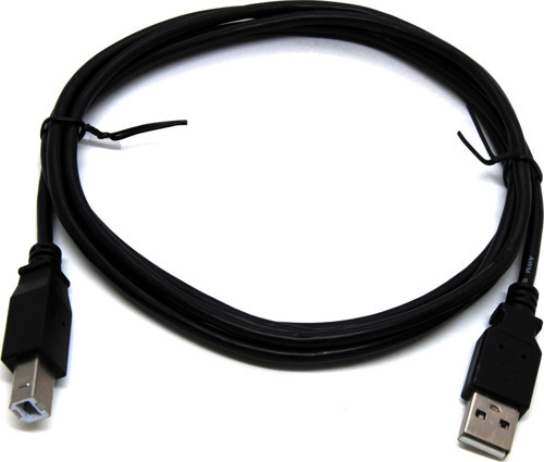 USB 2.0 A Erkek / B Erkek, siyah renk, 1.8 metre USB 2.0 A M TO BM, black,1.8M BL