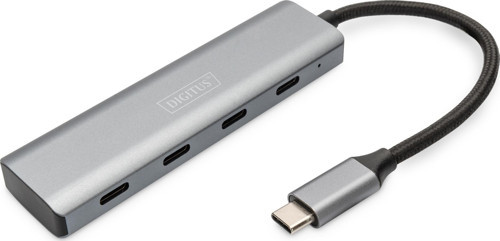 USB-C 4-Port Hub, 4 x USB-C port, 3.1 Gen1, 5Gbps USB-C 4 Port Hub, 4 x USB