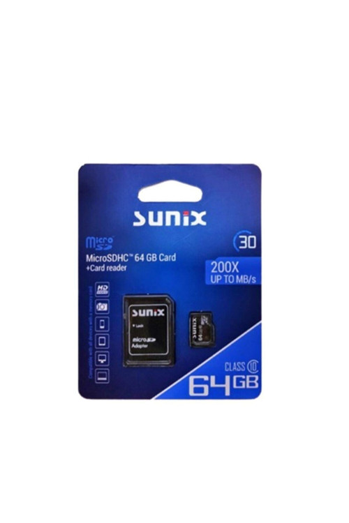 Sunıx Hafıza Kartı 64Gb Kapasiteli
