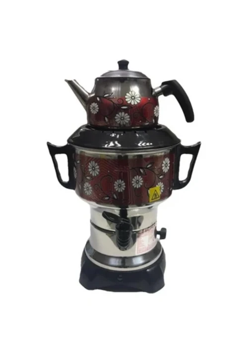 Dekorlu Elektrikli 4.5 L Çay Semaveri