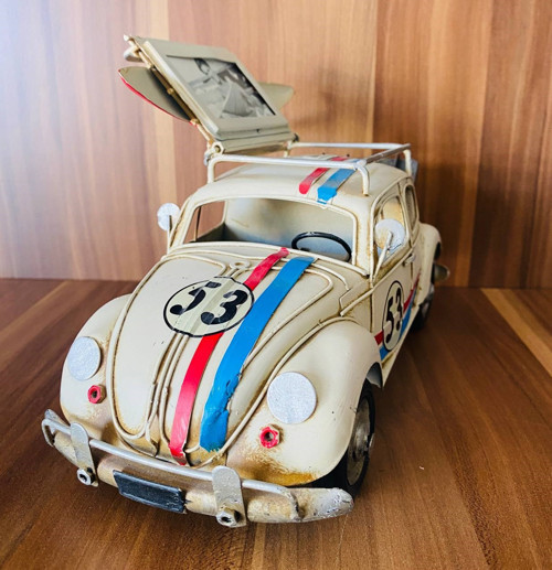Volkswagen Beetle Classic Vosvos Dekoratif Metal Araba