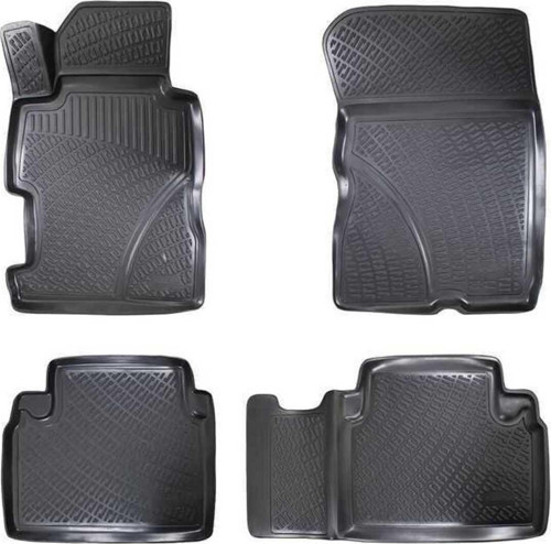 RİZLİNE-HONDA CİVİC SEDAN FD6 KASA 2006-2012 MODEL UYUMLU 3D HAVUZLU SİYAH PASPAS