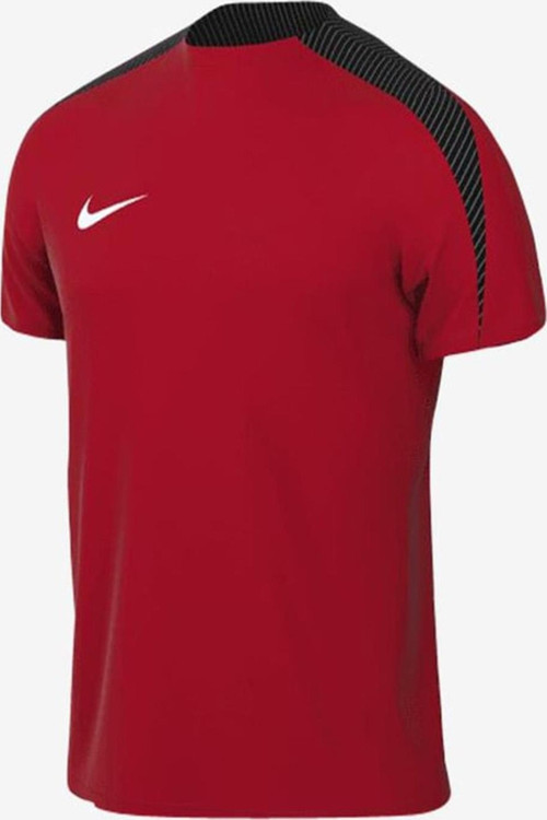M Nk Df Strk24 SS Top K FD7487-657 Kırmızı Erkek Antrenman Tişörtü
