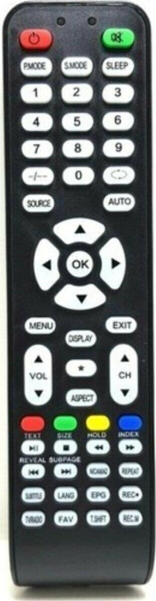AWOX AWX55140 Uydu ALICILI LED TV Kumandası
