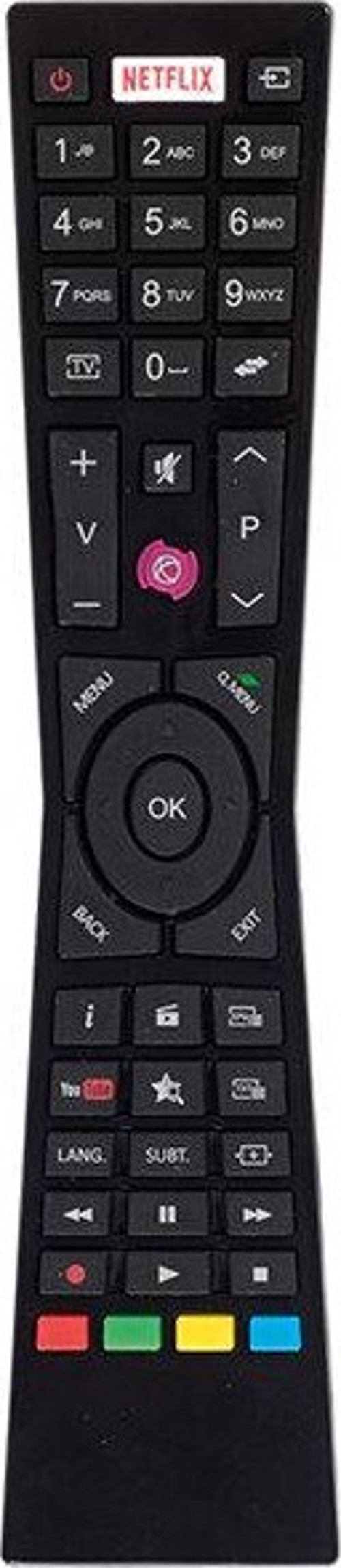 JVC LT-50VU73T Uyumlu 4k Led Televizyon Kumandası- BİM