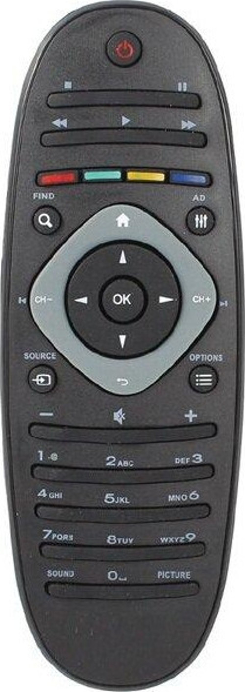 Philips 37PFL7666H/12 Uyumlu Smart Led Televizyon Kumandası