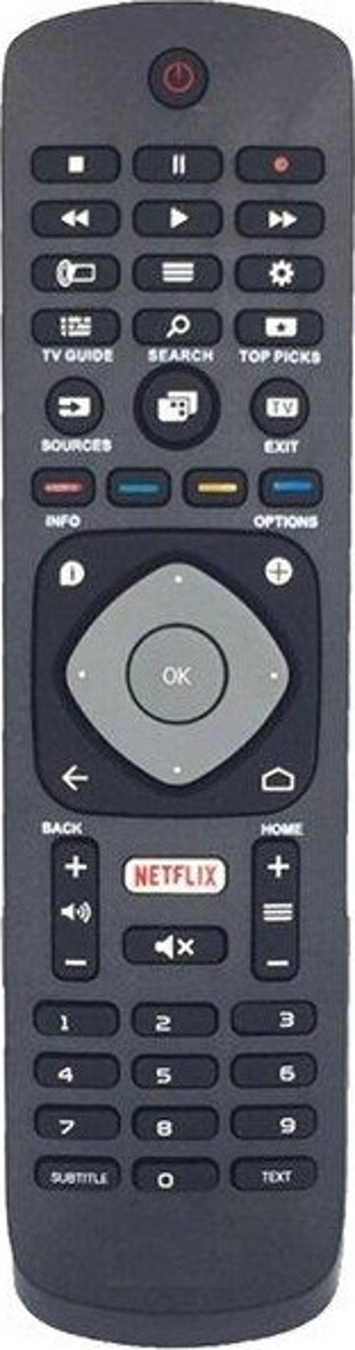 Philips 49PUS7002/62 Uyumlu Klavyesiz Yedek Televizyon Kumandası