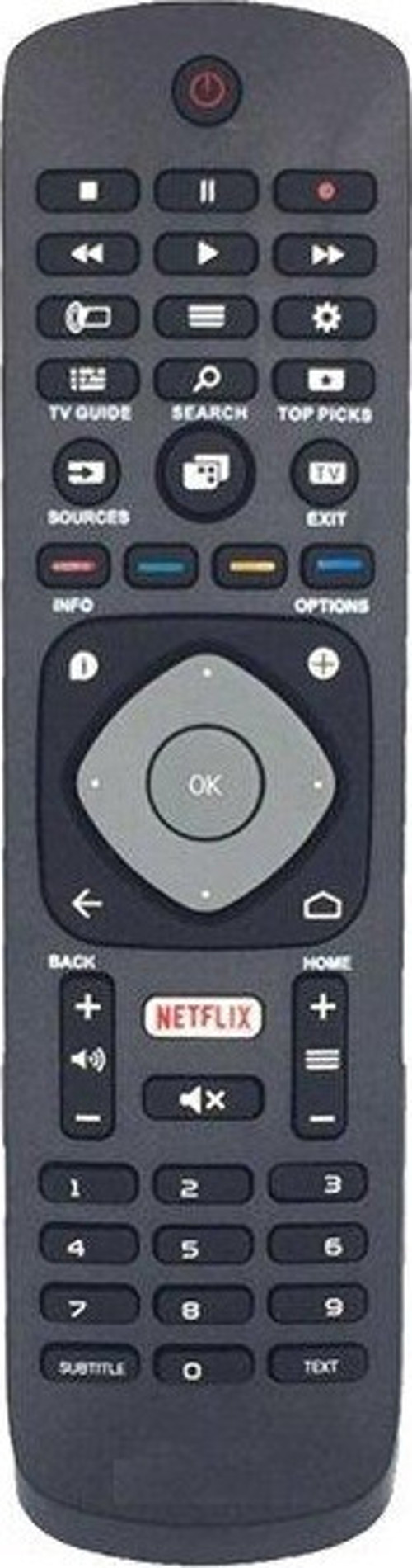 Philips 55PUS7503/62 Led Televizyon Uyumlu Klavyesiz Yedek Kumanda