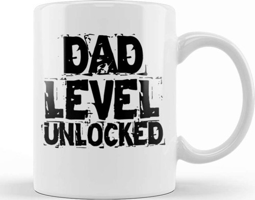 Dad Level Unlocked Gaming New Dad Baby Announcement Fathers Day Daddy To Be Video Game First 01 Kupa
