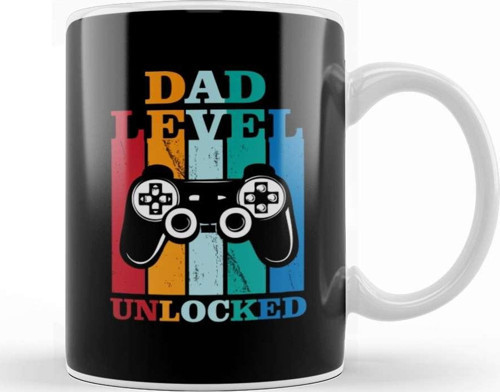 Dad Level Unlocked Gaming New Dad Baby Announcement Fathers Day Daddy To Be Video Game First 07 Kupa