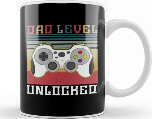 Dad Level Unlocked Gaming New Dad Baby Announcement Fathers Day Daddy To Be Video Game First 06 Kupa