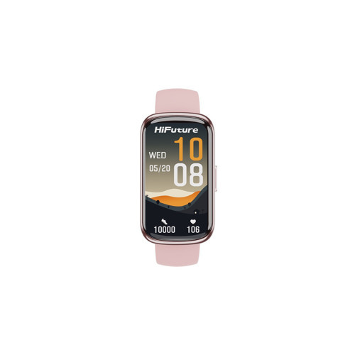 EVO2 Bluetooth 5.2 1.47” Akıllı Bileklik Su Geçirmez Nabız Takibi Spor Modu Pembe