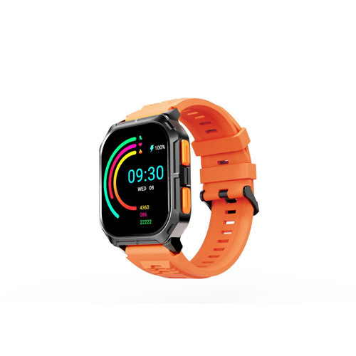 Ultra3 Akıllı Saat 2.01 İnç TFT Ekran Sağlık ve Spor Takipli Bluetooth Arama Turuncu