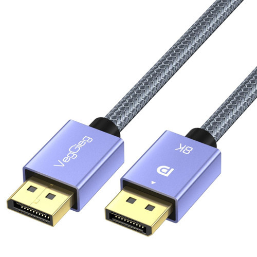8K/60Hz 4K/165Hz 2K/240Hz DisplayPort 1.4 Kablo 1 Metre