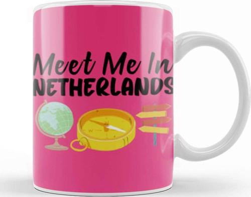 Funny Travel Netherlands Gift Design Lover Trippin Wanderlust Journey Adventurer Vacation Kupa Porselen