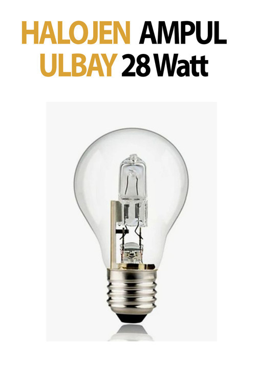 Halojen Ampul 28 Watt ( Dimmer uyumlu )
