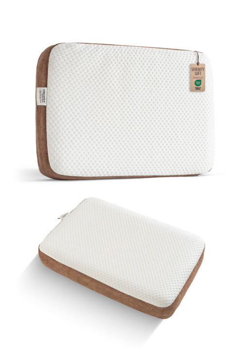Soft Serenity Ergonomik Visco Yastık 65x43x12cm, Boyun Ağrıları İçin Yumuşak Hafızalı Baş Yastığı