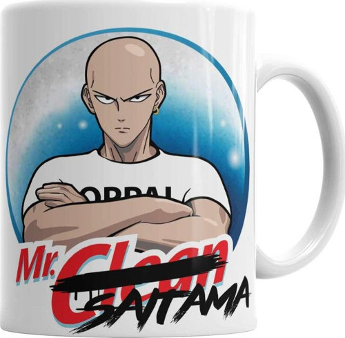 One Punch Man Saitama One Piece Death Note Miyazaki Hellsing Tokyo Ghoul Gintama Kupa Bardak Porselen
