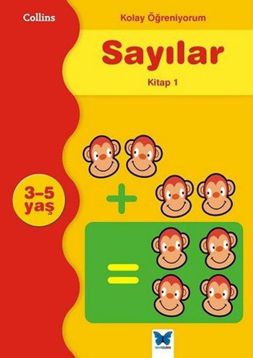 Mavi Kelebek Sayılar Kitap 1