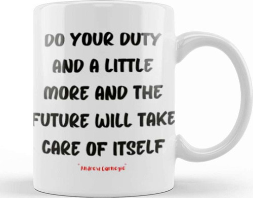 Andrew Carnegie Quotes Entrepreneurs Motivation İnspiration Success Work Gifts Kupa Bardak Porselen