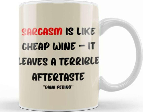 Sarcasm Funny Sayings Quotevfover Gift For And Men Vintage Retro Rainbow Style Kupa Bardak Porselen