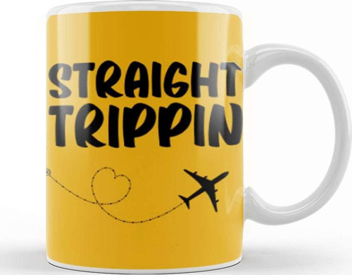 Funny Travel Gift Design Lover Trippin Wanderlust Journey Adventurer Vacation Kupa Bardak Porselen