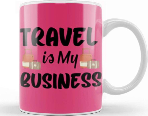 Funny Travel Gift Design Lover Trippin Wanderlust Journey Adventurer Vacation Kupa Bardak Porselen