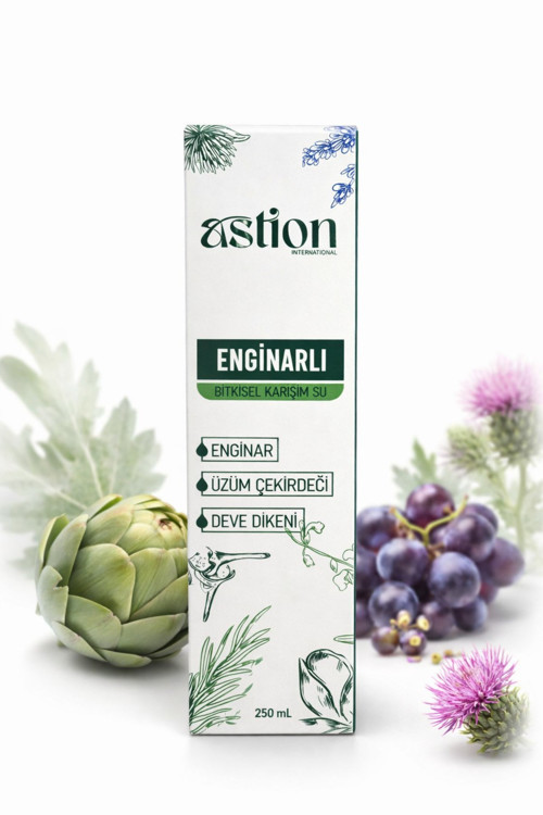 Astion Internatıonal Enginar & Üzüm Çekirdeği & Deve Dikeni Ekstratı 250 ML