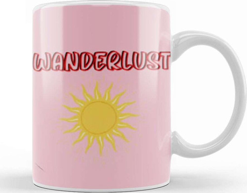 Funny Travel Gift Design Lover Trippin Wanderlust Journey Adventurer Vacation Kupa Bardak Porselen