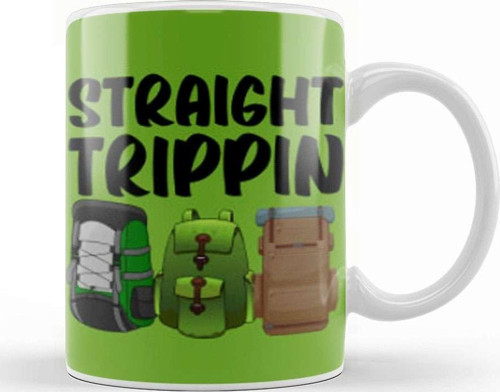 Funny Travel Gift Design Lover Trippin Wanderlust Journey Adventurer Vacation Kupa Bardak Porselen